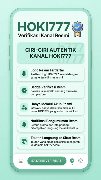 Halaman Resmi Hoki777 untuk Pengguna Android Indonesia